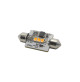 1 Watts - 12 Volts - C5W - Festoon Led Bulb - SV8.5 - White - D17*39mm - C5W-6L-FS-YL - AZLED